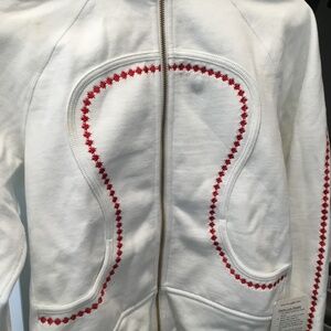 Lululemon white hoodie